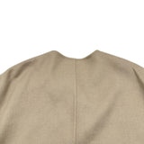 エルメス HERMES アイレットスクラプカシミヤジャケット 2E0143DB ベージュ カシミヤ レディース その他アウター