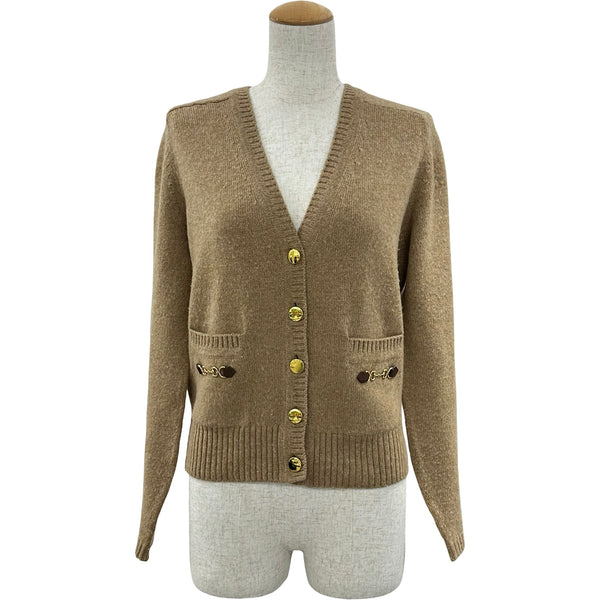 グッチ GUCCI ホースビットカシミヤニットカーディガン 628412