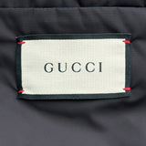 グッチ GUCCI ロゴプリント ウィンドブレイカー 473302 ブラック ナイロン メンズ ナイロンジャケット
