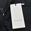 グッチ GUCCI ロゴプリント ウィンドブレイカー 473302 ブラック ナイロン メンズ ナイロンジャケット