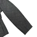 クリスチャン・ディオール Christian Dior ウールペプラムジャケット 251V19A1186 グレー ウール レディース テーラードジャケット