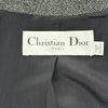 クリスチャン・ディオール Christian Dior ウールペプラムジャケット 251V19A1186 グレー ウール レディース テーラードジャケット