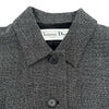 クリスチャン・ディオール Christian Dior ウールペプラムジャケット 251V19A1186 グレー ウール レディース テーラードジャケット