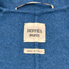 エルメス HERMES セリエボタンカシミヤジャケット 4H0102DA ブルー カシミヤ レディース その他アウター