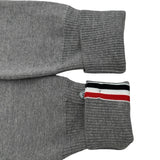トムブラウン THOM BROWNE Vネックウールロング カーディガン FKC289A グレー ウール レディース カーディガン