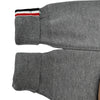 トムブラウン THOM BROWNE Vネックウールロング カーディガン FKC289A グレー ウール レディース カーディガン