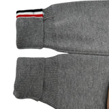 トムブラウン THOM BROWNE Vネックウールロング カーディガン FKC289A グレー ウール レディース カーディガン