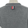 トムブラウン THOM BROWNE Vネックウールロング カーディガン FKC289A グレー ウール レディース カーディガン
