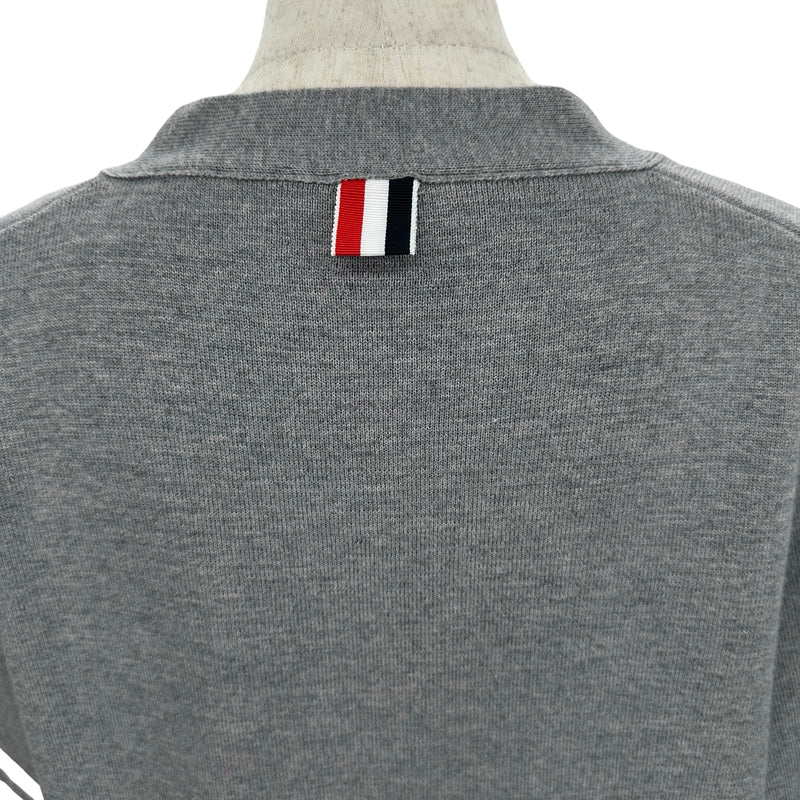 トムブラウン THOM BROWNE Vネックウールロング カーディガン FKC289A