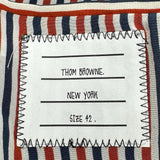 トムブラウン THOM BROWNE THOM BROWNE. NEW YORK ウールロングコート F0C320C グレー ウール メンズ その他アウター