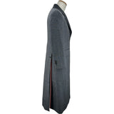 トムブラウン THOM BROWNE THOM BROWNE. NEW YORK ウールロングコート F0C320C グレー ウール メンズ その他アウター