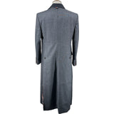 トムブラウン THOM BROWNE THOM BROWNE. NEW YORK ウールロングコート F0C320C グレー ウール メンズ その他アウター
