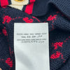 グッチ GUCCI GG総柄ジャガードウールニットカーディガン 554425 ネイビー ウール レディース カーディガン