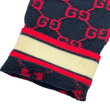 グッチ GUCCI GG総柄ジャガードウールニットカーディガン 554425 ネイビー ウール レディース カーディガン
