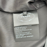 プラダ PRADA ウールキャミワンピース DNA942 ダークグレー ウール レディース ワンピース