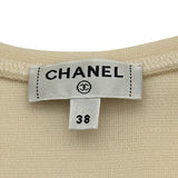シャネル CHANEL ココマークウールタンクトップ P64484 アイボリー ウール レディース タンクトップ