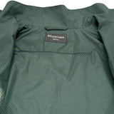 バレンシアガ BALENCIAGA ロゴジップアップナイロンブルゾン 725302 グリーン ナイロン メンズ ブルゾン