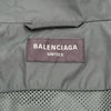 バレンシアガ BALENCIAGA ロゴジップアップナイロンブルゾン 725302 グリーン ナイロン メンズ ブルゾン