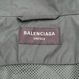 バレンシアガ BALENCIAGA ロゴジップアップナイロンブルゾン 725302 グリーン ナイロン メンズ ブルゾン