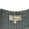 シャネル CHANEL ココマークボタンニットベストジレ P72795 ブラック コットン レディース ベスト