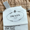 プラダ PRADA トライアングルロゴポプリンパンツ P289H オレンジ コットン レディース パンツ