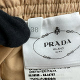 プラダ PRADA トライアングルロゴポプリンパンツ P289H オレンジ コットン レディース パンツ