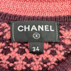 シャネル CHANEL ココマークボタンクロップドカシミヤカーデガン P75450 ピンク カシミヤ レディース カーディガン