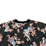 クリスチャン・ディオール Christian Dior ×空山基 オブリーク総柄スウェットシャツ 933J601A0573 ブラック コットン メンズ スウェット