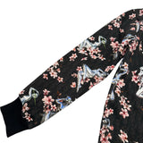 クリスチャン・ディオール Christian Dior ×空山基 オブリーク総柄スウェットシャツ 933J601A0573 ブラック コットン メンズ スウェット