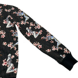 クリスチャン・ディオール Christian Dior ×空山基 オブリーク総柄スウェットシャツ 933J601A0573 ブラック コットン メンズ スウェット