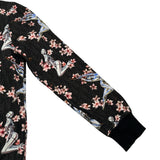 クリスチャン・ディオール Christian Dior ×空山基 オブリーク総柄スウェットシャツ 933J601A0573 ブラック コットン メンズ スウェット