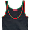 グッチ GUCCI ウェブストライプ コットンリブタンクトップ 815851 ブラック コットン レディース タンクトップ