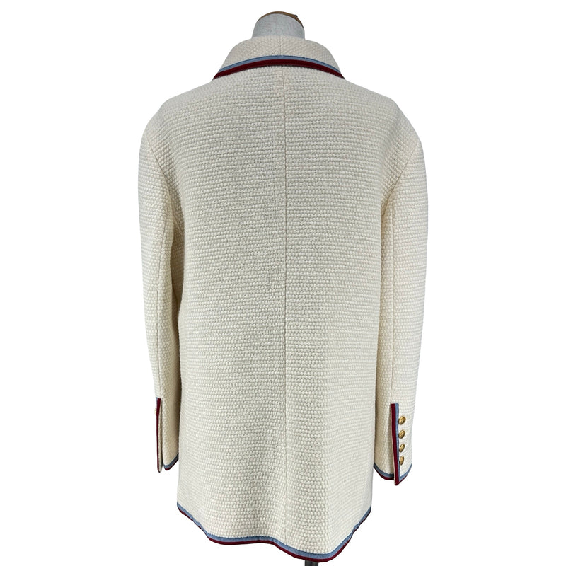 グッチ GUCCI ライントリムダブルボタンツイードジャケット 569170