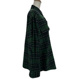 セリーヌ CELINE オーバーサイズフランネルチェックシャツ 2C582178R グリーン コットン レディース 長袖シャツ