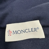 モンクレール MONCLER ロゴワッペントラックジャケット ネイビー ナイロン メンズ ナイロンジャケット