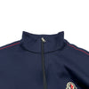 モンクレール MONCLER ロゴワッペントラックジャケット ネイビー ナイロン メンズ ナイロンジャケット