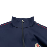 モンクレール MONCLER ロゴワッペントラックジャケット ネイビー ナイロン メンズ ナイロンジャケット