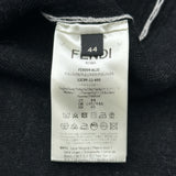 フェンディ FENDI FF総柄ニットセーター FZX009 ブラック ウール メンズ セーター