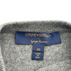 ルイ・ヴィトン LOUIS VUITTON × 草間彌生 フェイスパッチカシミヤニット FOKL26 グレー カシミヤ レディース セーター