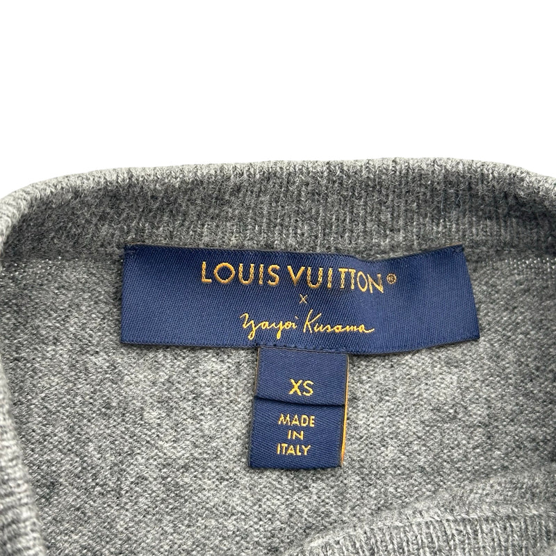 ルイ・ヴィトン LOUIS VUITTON × 草間彌生 フェイスパッチカシミヤ
