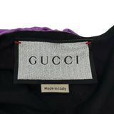 グッチ GUCCI ×BALENCIAGA ギャザーストレッチブラウス 677041 パープル ポリウレタン レディース ブラウス
