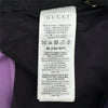 グッチ GUCCI ×BALENCIAGA ギャザーストレッチブラウス 677041 パープル ポリウレタン レディース ブラウス