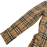 バーバリーロンドン BURBERRY LONDON ベルテッドチェックワンピース 8024585 ベージュ コットン レディース ワンピース