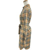 バーバリーロンドン BURBERRY LONDON ベルテッドチェックワンピース 8024585 ベージュ コットン レディース ワンピース