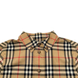 バーバリーロンドン BURBERRY LONDON ベルテッドチェックワンピース 8024585 ベージュ コットン レディース ワンピース
