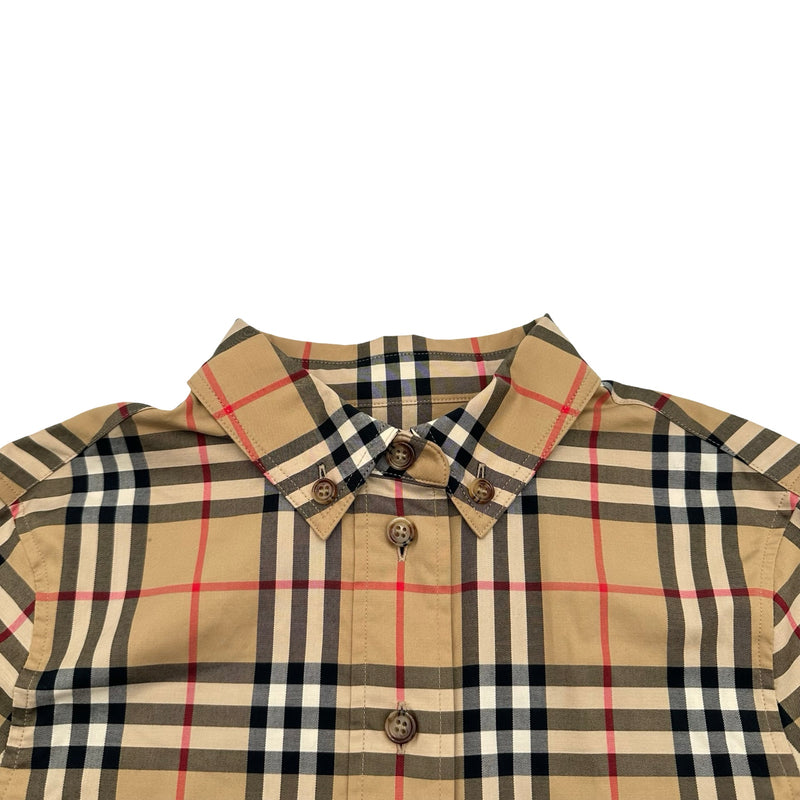 バーバリーロンドン BURBERRY LONDON ベルテッドチェックワンピース
