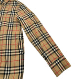 バーバリーロンドン BURBERRY LONDON ベルテッドチェックワンピース 8024585 ベージュ コットン レディース ワンピース