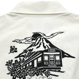 ルイ・ヴィトン LOUIS VUITTON × NIGO エンベリッシュド刺繍半袖シャツ HTS76W ホワイト コットン メンズ 半袖シャツ
