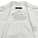 ルイ・ヴィトン LOUIS VUITTON × NIGO エンベリッシュド刺繍半袖シャツ HTS76W ホワイト コットン メンズ 半袖シャツ