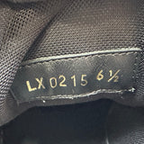 ルイ・ヴィトン LOUIS VUITTON トレーナーライン　ローカットスニーカー LX0215 ブラック レザー メンズ スニーカー